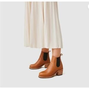 Red Wing Harriet Heeled Boots Womens Size 8.5 B 3474 - Brown Leather